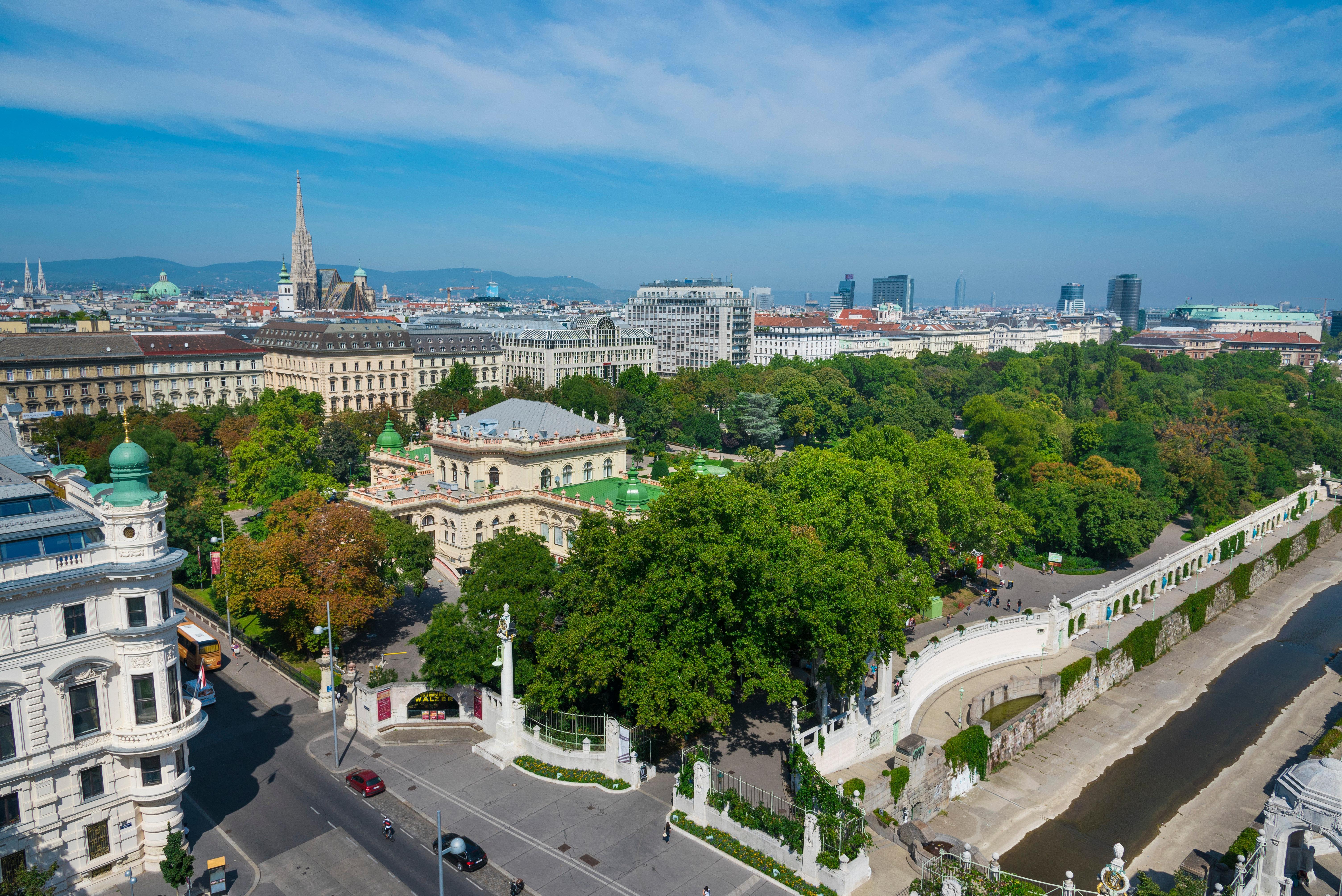 Hotel Intercontinental Wien By Ihg Zewnętrze zdjęcie The park